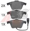 A.B.S. 37613 OE Brake Pad Set, disc brake